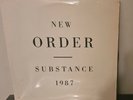 New Order Substance 1987 2LP compilation Quest/Factory vinyl graded VG+