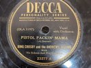 78 RPM Pistol Packin Mama Vic'try Polka Bing Crosby Andrews Sisters Decca 23277