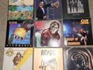 9 VTG Rock LP  Quiet Riot, The Rolling Stones, Def leppard, AC/DC, Kiss, BOC