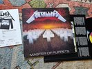METALLIC LP MASTER PUPPETS ORIG UK 1986 EX WITH INSERT