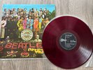 ORIGINAL 1967 RED VINYL THE BEATLES SGT PEPPERS LP ODEON JAPAN RARE