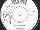 LORD TANAMO-KEEP ON MOVING-JACKIE MITTOO-TOTALLY TOGETHER-BANANA-UK 1971 EX+