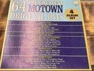 The Greatest 64 Motown Original Hits 4-LP Box Set, 1975, Various   VG+