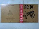 AC/DC For Those About To Rock (We Salute You) Atlantic P-11068A Japan   LP OBI
