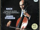Janos Starker BACH Complete Suites for Unaccompanied Cello Excellent Condition