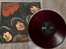 THE BEATLES Rubber Soul Original 1st Japan Pressing  LP RED WAX OP-7450