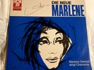 Marlene Dietrich – SIGNED LP - DIE NEUE - VINYL RECORD - rare German actress oop