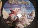 Iron Maiden Phantom Of The Opera Picture Disk Vintage With Frame Never Played