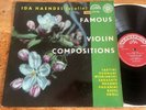 Ida Haendel Famous Violin Compositions SUA ST 50465 Ed1 Holecek