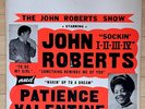 Vintage ORIGINAL Boxing Style Poster: JOHN ROBERTS '60s Soul Funk RARE
