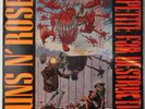 GUNS N' ROSES APPETITE For DESTRUCTION Orig 1987 BANNED ROBOT R@PE Cover GEFFEN
