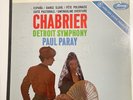 CHABRIER PAUL PARAY Detroit Symphony  MERCURY SR90212 STEREO Hifi LP Vinyl 28015