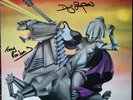 IRON MAIDEN RARE METAL FOR MUTHAS UK LP HAND SIGNED BY DOUG SAMPSON TONY PARSONS