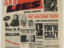 original Guns N' Roses GNR Lies LP w/ UNCENSORED cover nm/ nm  Sterling DMM 1988
