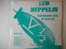 Led Zeppelin - Performed live in Seattle - 2LP