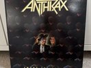 ANTHRAX Among The Living UK 1st Press Vinyl LP Island Records ILPS986 1987
