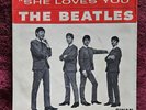 BEATLES VG SLEEVE & VINYL 