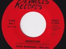 STEVE MARSHALL Maintain RARE M- modern soul 45 disco jazz funk boogie LISTEN