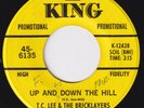 T.C. LEE & THE BRICKLAYERS Up And Down The Hill  northern soul 45 HEAR