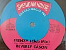 Beverly Cason - FRENZY (Club Mix) - RARE DISCO FUNK - 12