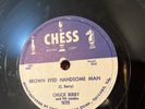78 Rpm Chuck Berry On Chess 1635 Brown Eyed Handsome Man/too Much Monkey Biz