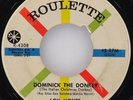 LOU MONTE Dominick The Donkey / Christmas At Our House ROULETTE R-4308 VG- 45 7