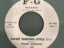 Latin 45 New Mexico Doo Wop F-G Records Frank Gonzalez Palisades Let's Make Up