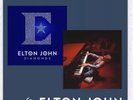 Elton John Diamonds 50th Anniversary Double LP with Signed Art Card - Sold Out