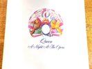 QUEEN - A Night At The Opera - EMBOSSED UK 1975 1ST PRESS EX+ BLAIRS -2/-2 LP
