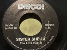 PRIVATE DISCO FUNK 45 SISTER SHEILA THE LOVE HEALER RARE / Plays At VG+ / Hear