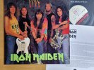 NM / IRON MAIDEN - Number of the Beast LIVE [ 1992 KOREA Orig 1st Vinyl ] Insert