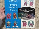 Songs Of The Letter People LP Vinyl From The Letter People On TV  Two Vinyl VG