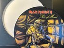 IRON MAIDEN PIECE OF MIND MISPRESS PICTURE DISC ( PLAYS KILLERS )