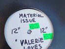 Material Issue Valerie Loves Me New Wave Freestyle disco high energy Vg+
