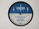 J.B.LENOIR - My baby told me/Korea blues- CHESS 1449 - BLUES 78
