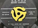 Rockabilly 45 - Jimmy Witter & The Shadows - If You Love My Woman - Elvis HEAR