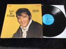 ELVIS PRESLEY CAS-2408 LET’S BE FRIENDS RARE RIGID VINYL CAMDEN ORIG STUNNING