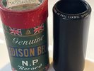 EDISON BELL CYLINDER WITH MATCHING CASE- HARRY BLUFF - TOMMY'S TUBE OF SECCOTINE