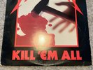 Metallica; Kill 'Em All; OG, First Megaforce press; NICE COPY; Metal