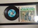 Get off my Cloud - Rolling Stones(Rare 45 RPM, Framed)