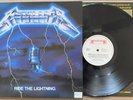 METALLICA Ride The Lightning LP Roadrunner RR 9848 EU 1984 EX+/EX