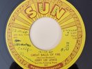 Jerry Lee Lewis  GREAT BALLS OF FIRE (ROCKABILLY 45) #281 PLAYS VG+ TO VG++