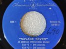 The Savage Seven Vinyl Radio Spot Rare Bikersploitation 60s Band Cream