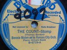 78 rpm Bluebird 6719, Bennie Moten, Count Basie, Frank Tanner, B Flat, jazz V