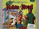 Vintage Disney Robin Hood Record Book Roger Miller 1973