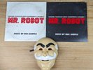 Mr Robot Soundtrack Volume 1 and 2 in White Vinyl + Mask Bundle by Mac Quayle