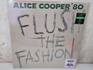 ALICE COOPER Flush The Fashion GREEN SWIRL COLOR VINYL LP Sealed Back To The 80s