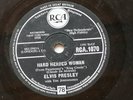 ELVIS PRESLEY UK 1958  RCA 78   HARD HEADED WOMAN    DON'T ASK ME WHY   RCA 1070