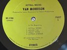 Van Morrison Astral Weeks Vinyl LP Green label WS-1768 T 39435 W7 logo TESTED