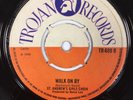 ST ANDREWS GIRLS CHOIR-SOUNDS OF SILENCE/WALK ON BY-ORG UK TROJAN 45-TR 689-CLIP